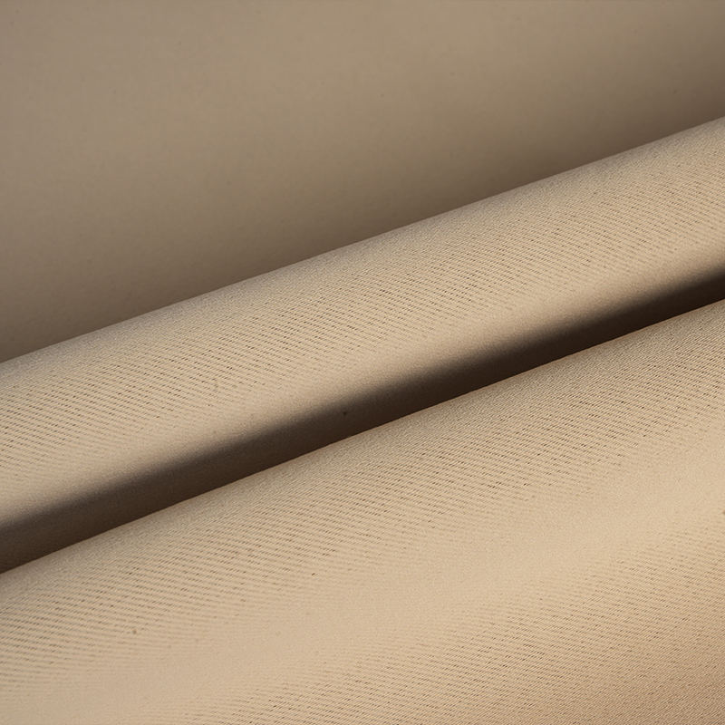 Twill matte blackout curtain fabric