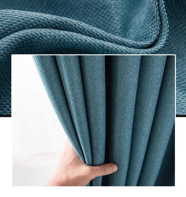 Rice grain linen curtain fabric